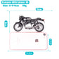 1/18 welly Triumph Thruxton 1200 cafe racer bike motorcycle diecast model toys