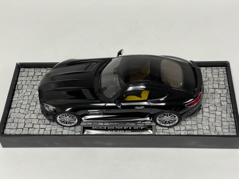 1/18 Minichamps First Class Mercedes Benz Brabus 600 for GTS 2016 in Black $464.95 ModelCarsHub