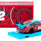 Tarmac Works COLLAB64 Mr.Men Little Miss Porsche RWB 964 1:64 Scale Diecast Car