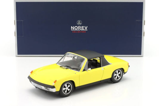 VOLKSKWAGEN-PORSCHE 914 2.0 1973 Yellow - 1/18 - NOREV