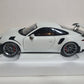 AUTOart PORSCHE 911 991 GT3 RS WHITE/DARK GREY WHEELS LE NIB 1:18 SCALE 78166