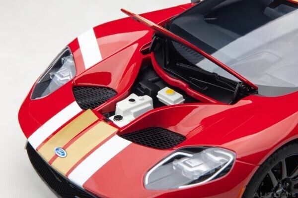 Autoart Ford GT 2022 Alan Mann Heritage Edition Alan Mann Red 1/18