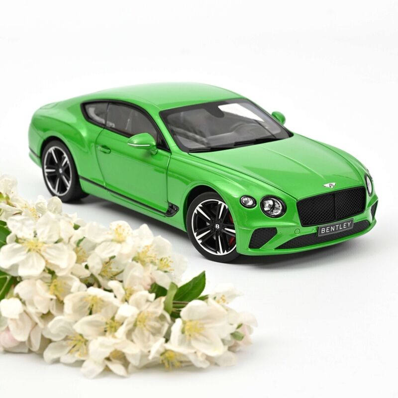 BENTLEY CONTINENTAL GT 2018 Apple Green - 1/18 - NOREV