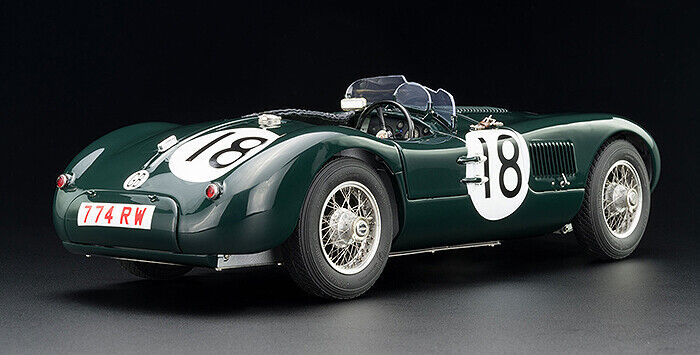 1:18 CMC Jaguar C-Type 1953 LeMans Winner Rolt / Hamilton M-195