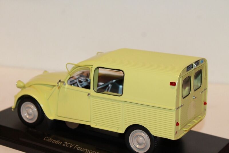 CITROEN 2CV Fourgonnette AK350 1966 Pastis Yellow - 1/18 - NOREV