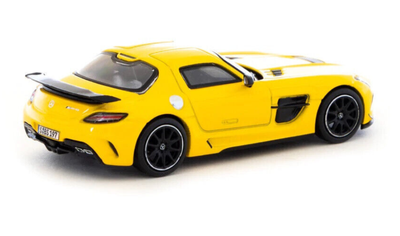 Tarmac Works GLOBAL64 Mercedes-Benz SLS AMG Coupé Black Series 1:64 Diecast Car