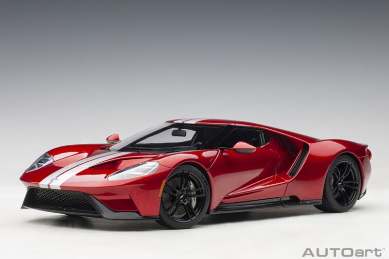 1/18 AutoArt Ford GT 2017 Liquid Red Silver Stripes 1/18 AutoArt Ford GT 2017 Liquid Red Silver Stripes AUTOART # 72943 ${sh$op-name} $349.95