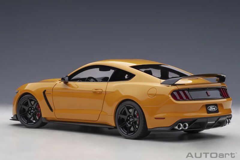 1/18 Autoart Ford Mustang Shelby GT-350R Fury Orange Ford Mustang Shelby GT-350R Fury Orange COMPOSITE MODEL/FULL OPENINGS in 1/18 scale by Autoart. ${sh$op-name} $296.95