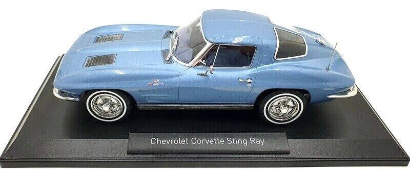 CHEVROLET CORVETTE Sting Ray 1963 Light Blue metallic - 1/18 - NOREV