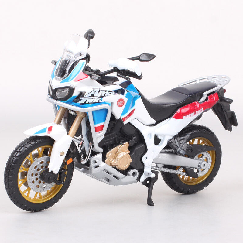 Bburago 1/18 Honda Africa Twin Adventure Touring Motorcycle Diecast Model Toy