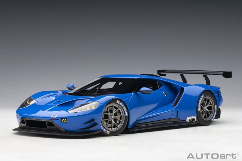 1/18 AutoArt Ford GT Le Mans Plain Color Version Lightning Blue 1/18 AutoArt Ford GT Le Mans Plain Color Version Lightning Blue Model Car AutoArt # 81812 ${sh$op-name} $358.95