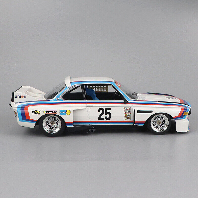 MINICHAMPS BMW 3.0 CSL #25 DIECAST CAR MODEL 1/18 HERITAGE RACING COLLECTION