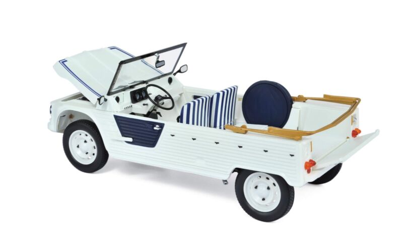 CITROEN MEHARI 1983 "Azur" White/Blue - 1/18 - NOREV