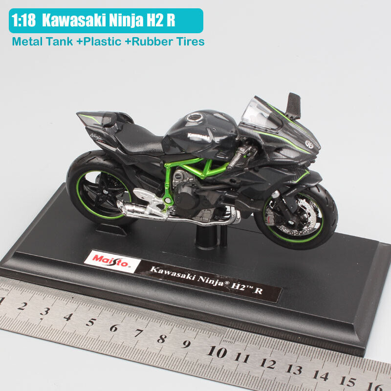 1:18 Scale Maisto Kawasaki Ninja H2R H2 diecast bike racing motorcycle model toy