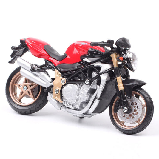 Bburago 1:18 Scale MV Agusta Brutale 1000 Oro Motorcycle Model Bike Diecast Toy