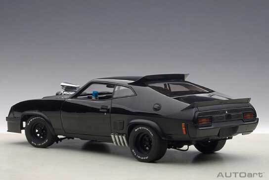 1/18 AutoArt Ford XB Falcon Tuned Version "Black Interceptor" Mad Max Black