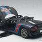 AUTOart 77929 Porsche 918 Spyder Weissach Package (Black/Martini Livery) 1:18