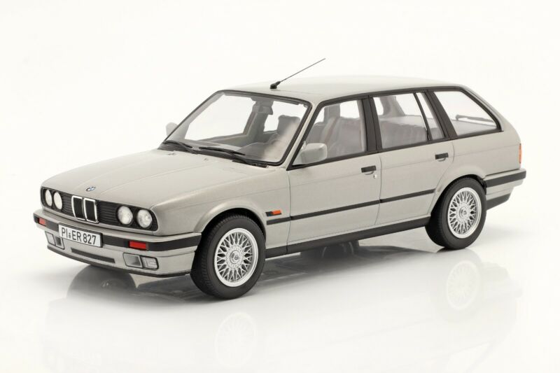 BMW 325i Touring (E30) 1991 Silver - 1/18 - NOREV