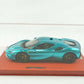1/18 BBR FERRARI SF90 STRADALE CHROME BLUE DELUXE RED LEATHER BASE limited 15pcs