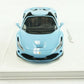 1/18 BBR FERRARI F8 TRIBUTO SPYDER AZZURRO BLUE DELUXE WHITE LEATHER