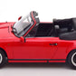 KK-Scale 1:18 PORSCHE 911 SC CABRIO RED WITH EXTRA SOFT-TOP 1983 diecast model