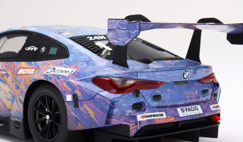 TSM True Scale 1:18 BMW M4 GT3 #1 ST RACING WINNER 12H MUGELLO 2022 TOP SPEED