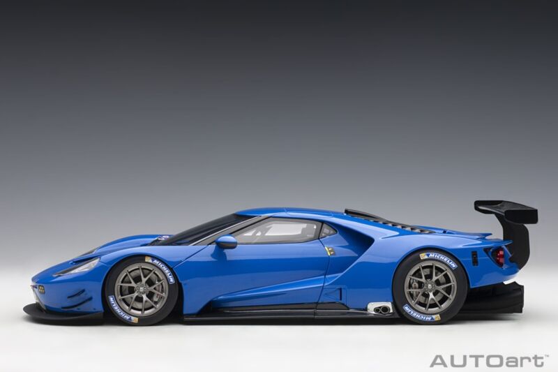 1/18 AutoArt Ford GT Le Mans Plain Color Version Lightning Blue 1/18 AutoArt Ford GT Le Mans Plain Color Version Lightning Blue Model Car AutoArt # 81812 ${sh$op-name} $358.95