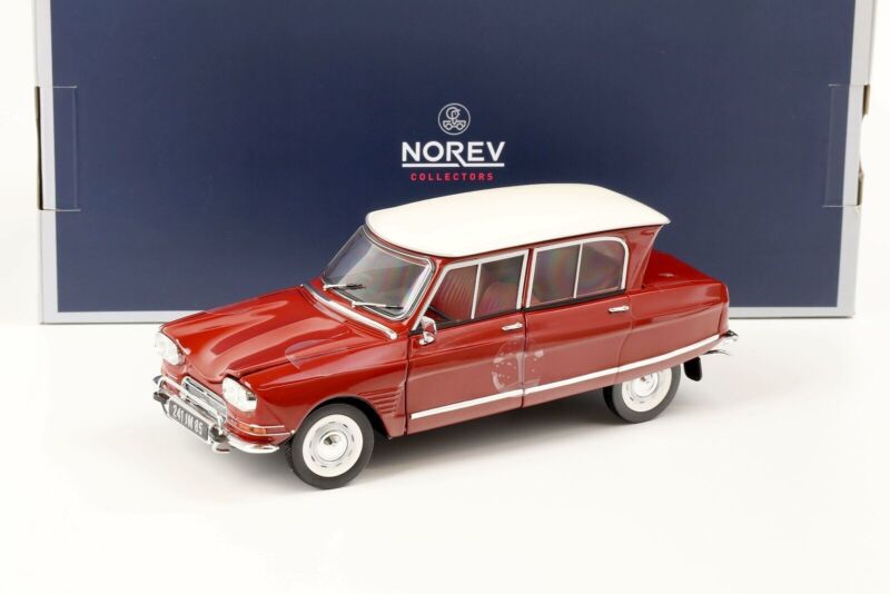 CITROEN AMI 6 1965 Corsaire Red - 1/18 - NOREV