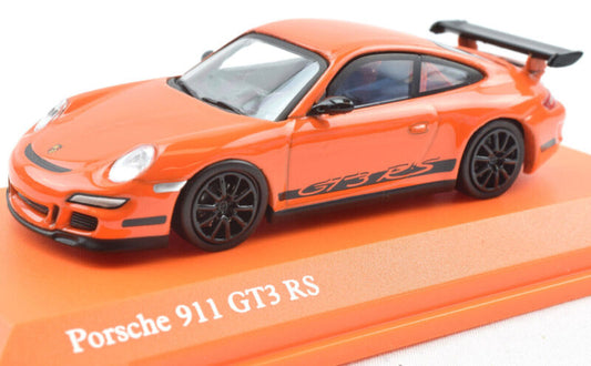 Minichamps x Tarmac Works COLLAB64 Porsche 997.1 911 GT3 RS 1:64 Diecast Car