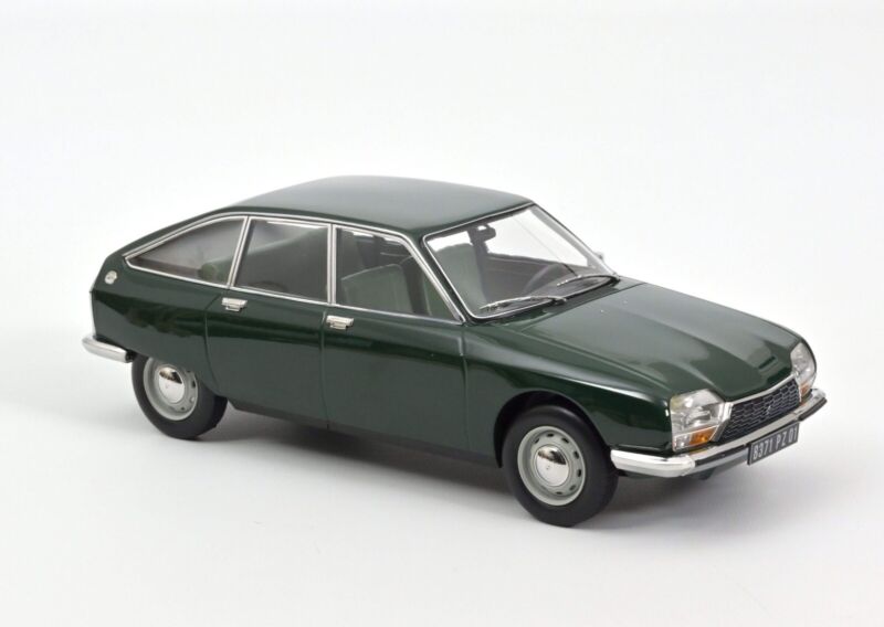 CITROEN GS Club 1972 - Charmille Green - 1/18 - NOREV