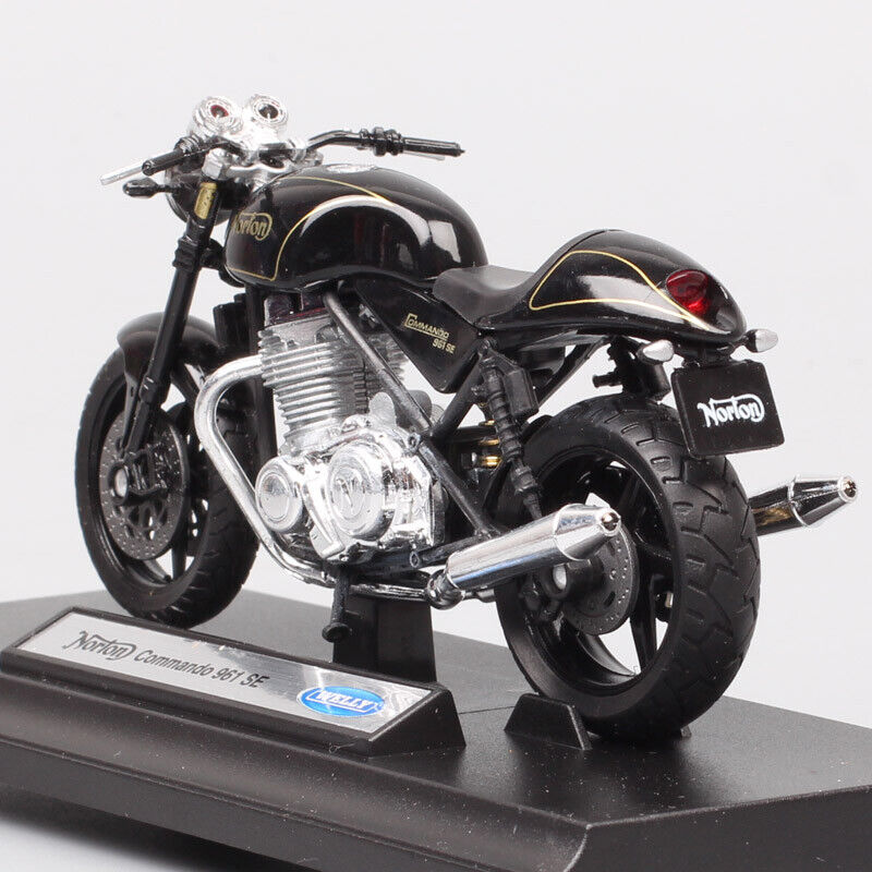 1:18 scale welly norton Commando 961 SE Cafe Racer motorcycle diecast toy model