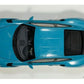 PORSCHE 911 CARRERA GT3 RS (991) MIAMI BLUE SILVER WHEELS 1:18 AUTOart 78167 NEW