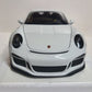 AUTOart PORSCHE 911 991 GT3 RS WHITE/DARK GREY WHEELS LE NIB 1:18 SCALE 78166