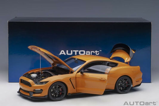 1/18 Autoart Ford Mustang Shelby GT-350R Fury Orange Ford Mustang Shelby GT-350R Fury Orange COMPOSITE MODEL/FULL OPENINGS in 1/18 scale by Autoart. ${sh$op-name} $296.95