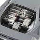 FERRARI F40 SULTAN OF BRUNEI GUN METAL GRAY & DISPLAY CASE LTD 1/18 BBR P18167