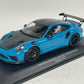 1/18 Minichamps Porsche 911 "991.2" GT3 RS Baby Blue Weissach Package P1 $329.95 ModelCarsHub