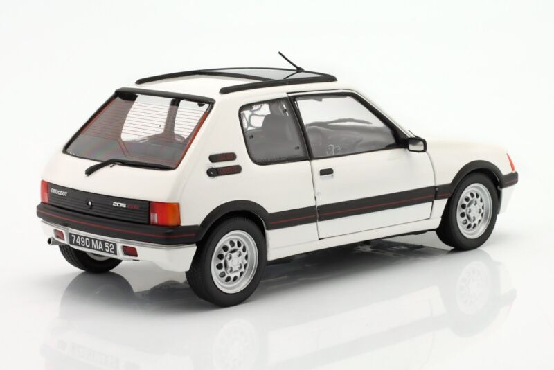 PEUGEOT 205 GTI 1.6 1988 White - 1/18 - NOREV