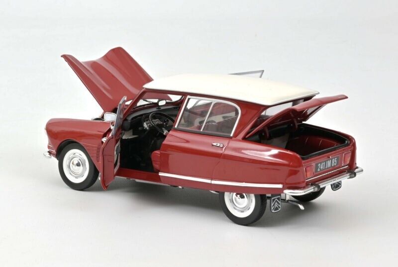 CITROEN AMI 6 1965 Corsaire Red - 1/18 - NOREV