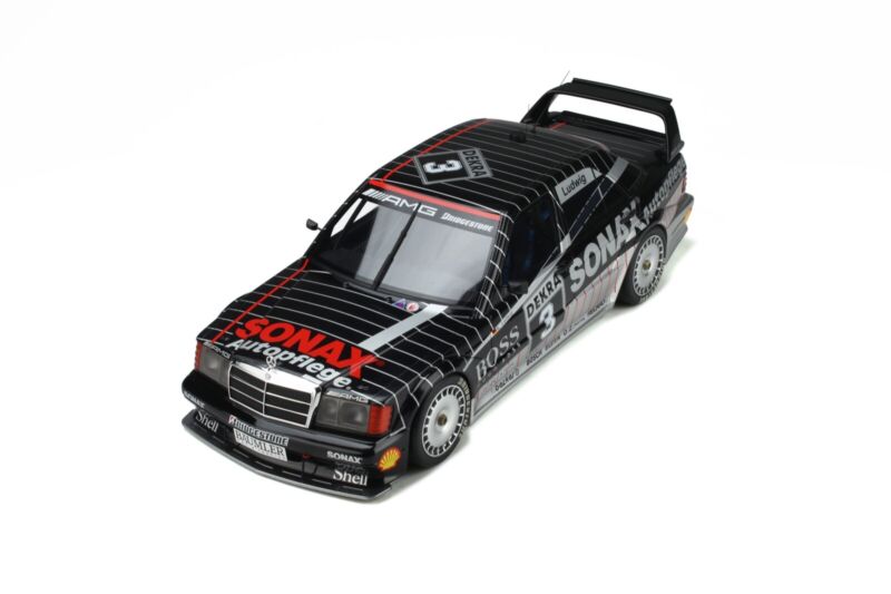 1:12 Otto Mercedes 190E 2.5 16V Evo 2 DTM Champion 1992 K.Ludwig