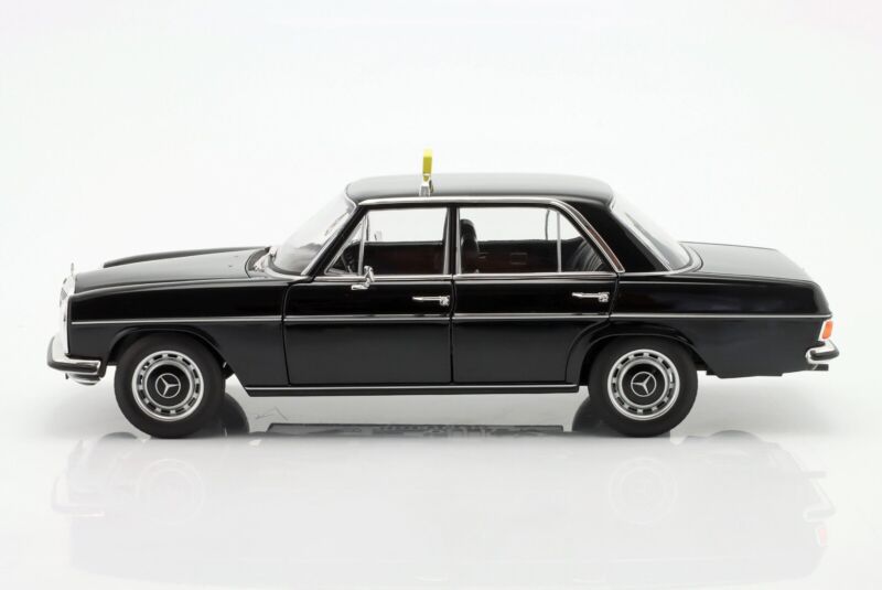 MERCEDES-BENZ 200 (W114/115) 1968 Taxi Black - 1/18 - NOREV