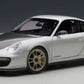 AUTOart PORSCHE 911 997 GT2 RS SILVER NIB 1:18 SCALE LE 77961