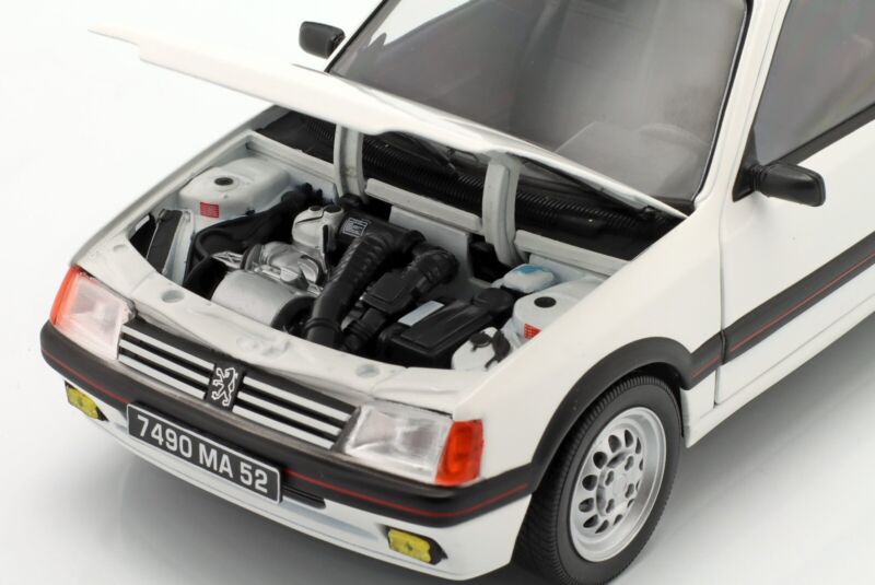 PEUGEOT 205 GTI 1.6 1988 White - 1/18 - NOREV