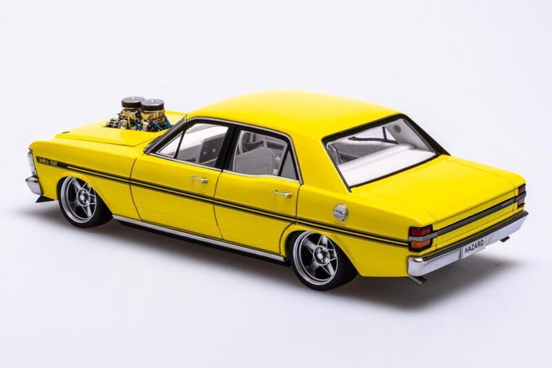 1/18 AUTOart XY Ford Falcon GTHO Street Machine Hazard Neon Yellow A72792