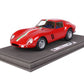 FERRARI 250 GTO RED PRESS DAY 1962 & DISPLAY CASE LTD ED 1/18 MODEL BBR 1803 A