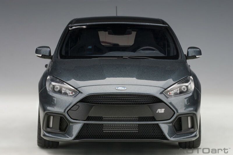 1/18 Autoart Ford Focus RS Stealth 2016 Gray Metallic Model Car Manufacturer Brand: Autoart MPN: 72954 Color: Gray Metallic Material: Composite diecast with some plastic Scale Size: 1:18 Part Type: Collectible Cars Dimensions approximately L-9.5 inches. $