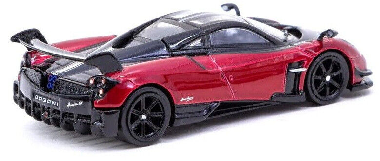 Tarmac Works GLOBAL64 Pagani Huayra BC Rosso Dubai 1:64 Scale Diecast Car