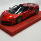 1/18 BBR FERRARI SF90 SPIDER F1 RED METALLIC/GOLD DELUXE LEATHER LIMITED 10 PCS