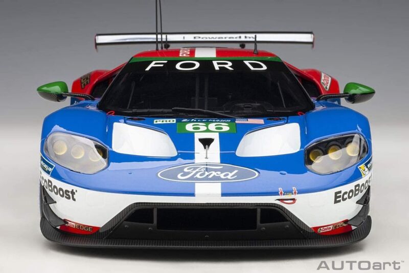 1/18 Autoart Ford Gt #66 Johnson/ Mucke/ Pla Le Mans 2016 81610 Manufacturer Brand: Autoart MPN: 81610 Color: Red White Blue with Graphic Material: Composite diecast with some plastic Scale Size: 1:18 Part Type: Collectible Cars Steerable wheels Rubber ti