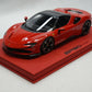 1/18 BBR FERRARI SF90 SPIDER/CLOSED ROSSO CORSA DELUXE RED LEATHER limited 3pcs