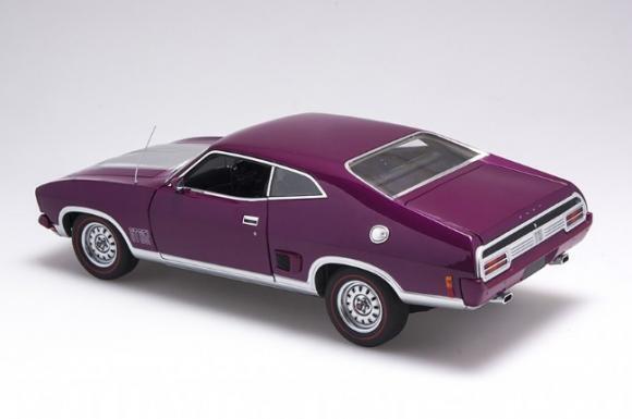 1/18 AUTOart XB Ford Falcon GT Hardtop Mulberry Metallic Silver Accents 72881